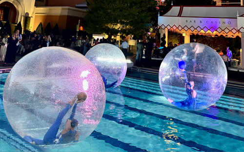 pool entertainment