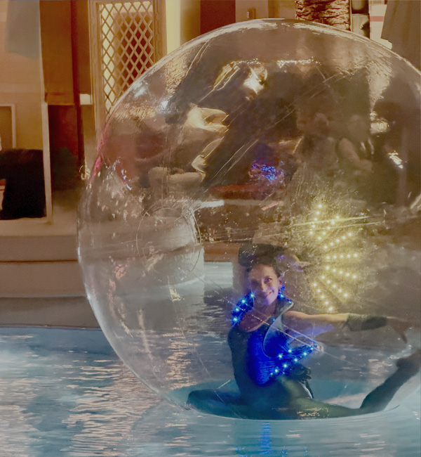 LED water sphere